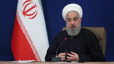 رئیس جمهوری اسلامی ایران : ملت ایران در جنگ اراده ها پیروز شد