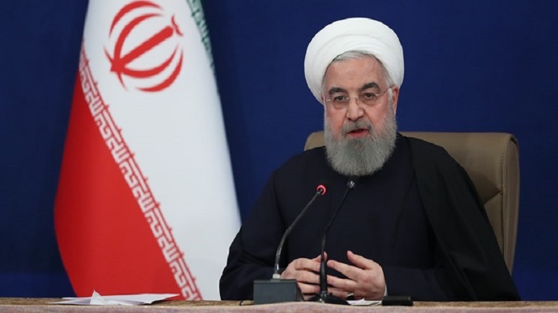 رئیس جمهوری اسلامی ایران : ملت ایران در جنگ اراده ها پیروز شد