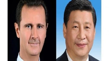 中国主席致信巴沙尔·阿萨德