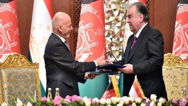 امضای پنج سند همکاری بین افغانستان و تاجیکستان
