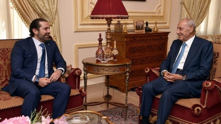 دیدار سعد الحریری و نبیه بری با محوریت تشکیل دولت جدید لبنان 