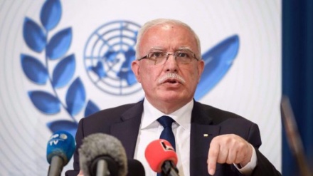 Zionist entity seizes Palestinian foreign minister's VIP border pass over ICC meeting