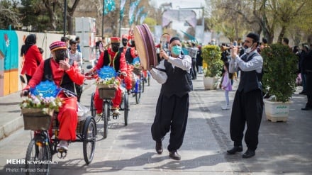 Karnevali i Novruzit në qytete të ndryshme të Iranit
