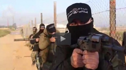 Forze palestinesi effettuano manovre su larga scala a Gaza + VIDEO