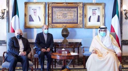 Zarif, Kuwaiti PM discuss mutual ties, regional developments