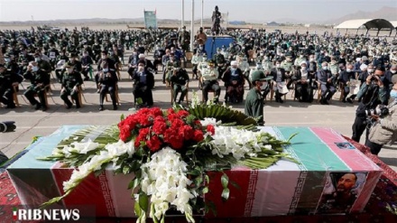 Mourners bid farewell to Second-in-Command of IRGC Quds Force Gen. Hejazi