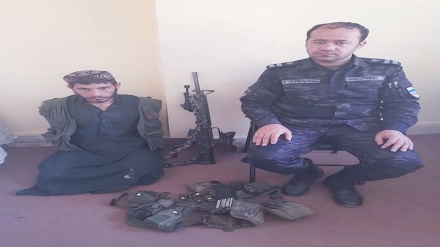 بازداشت یک تن از اعضای فعال گروه طالبان در ولایت تخار 