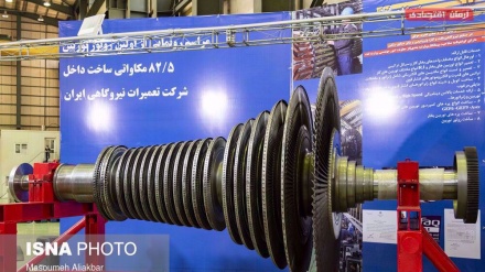 Iran unveils first homemade rotor for power plants