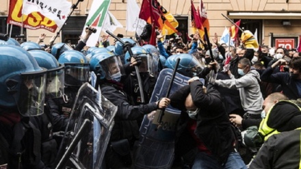 Alitalia: manifestanti davanti Palazzo Chigi,centro blindato