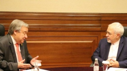  ظریف خطاب به گوترش: هدف قراردادن تعمدی تاسیسات هسته‌ای جنایت جنگی است