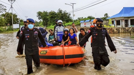 Përmbytje vdekjeprurëse në Indonezi