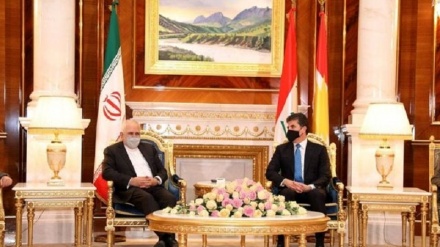 Zarif takohet me presidentin e rajonit të Kurdistanit irakian