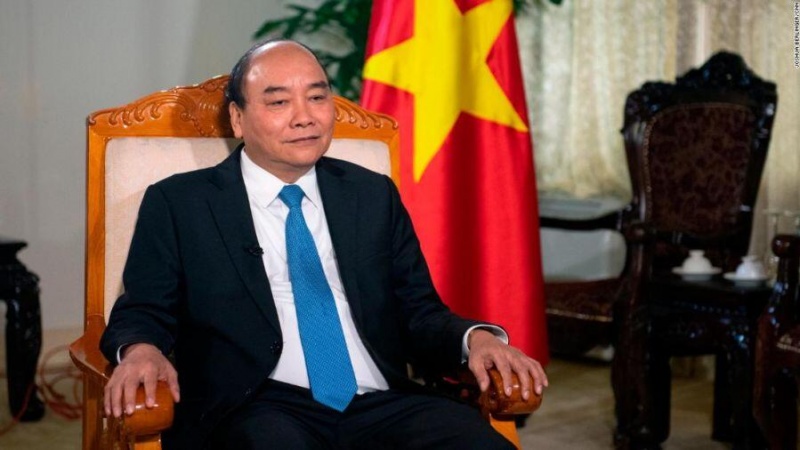 Presiden baru Vietnam, Nguyen Xuan Phuc.