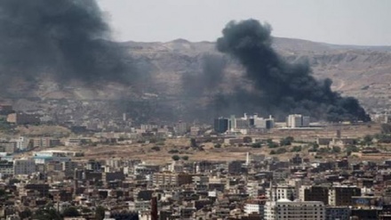  تداوم بمباران استان مارب یمن توسط جنگنده های ائتلاف سعودی