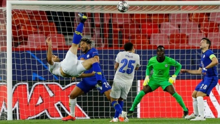 伊朗足球运动员的进球被评为欧洲冠军联赛最佳进球