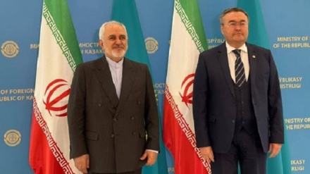 Зариф:  Эрон ва Қозоғистонни кўп муштаракликлар бир-бирига боғлайди 