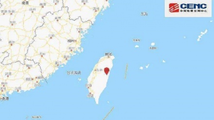 台湾连续发生两起地震
