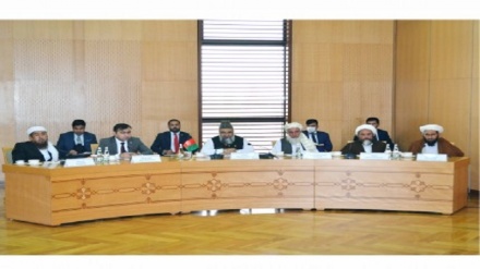 AŞGABADA HAJ WE DIN IŞLERI BOÝUNÇA MINISTRIŇ ÝOLBAŞÇYLYGYNDAKY OWGAN WEKILIÝETI BARDY