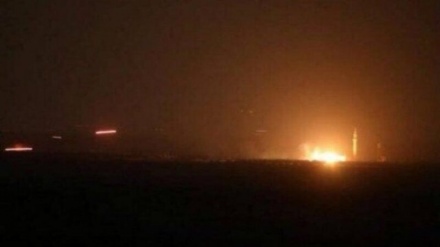 حمله موشکی رژیم صهیونیستی به طرطوس سوریه