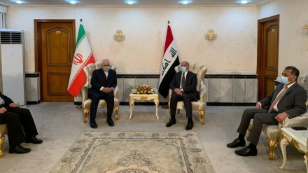 Konferensi Pers Menlu Iran dan Irak di Baghdad