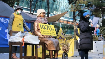 韓国元慰安婦支援団体、「正義の判決を」　２１日の訴訟判決前に