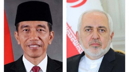 Zarif takohet me presidentin indonezian