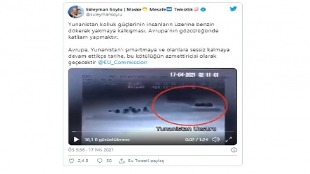 Türkiye: Yunanistan, göçmenleri yakmaya kalkıştı