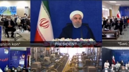 הנשיא רוחאני חנך 4 פרויקטים לאומיים לאספקת מים