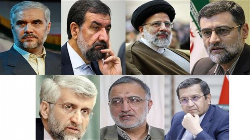 イラン大統領選挙の最終候補者