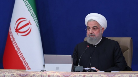Rouhani censures Zionist entity as enemy of Palestine, entire region