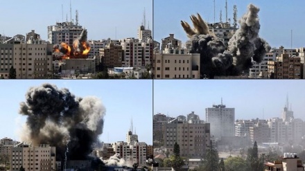  حمله اسرائیل به برج خبرگزاری ها در غزه؛ تلاش برای جلوگیری از انعکاس جنایات این رژیم
