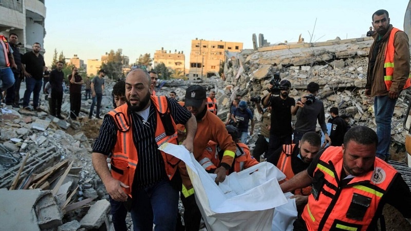 تداوم حملات رژیم صهیونیستی به باریکه غزه؛ افزایش شمار شهدا به 87 نفر