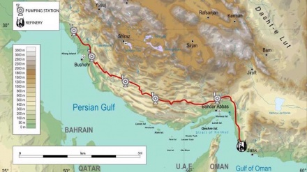 Iran marks milestone by sending oil to terminal on Sea of Oman