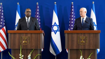 Sekretari amerikan i mbrojtjes mbështet krimet e regjimit sionist kundër popullin të Palestinës
