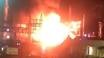 Ledakan dan Kebakaran Hebat di Kilang Minyak AS