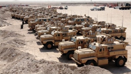 载有美国军事装备的车队抵达叙利亚哈塞克郊区