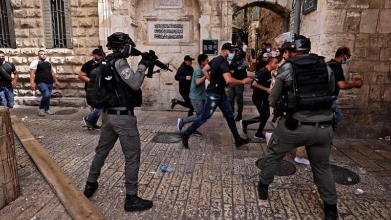 Shtypja e protestave palestineze në Kodsin e okupuar