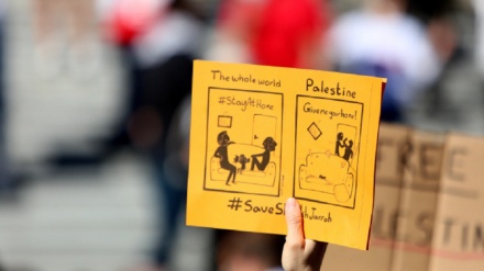 全球各地声援巴勒斯坦的示威游行