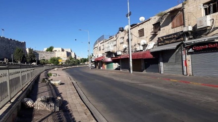 اعتصاب سراسری در تمامی شهرهای فلسطین در حمایت از غزه و قدس