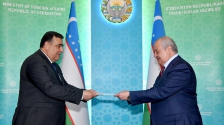 معرفی سفیر جدید تاجیکستان در ازبکستان 