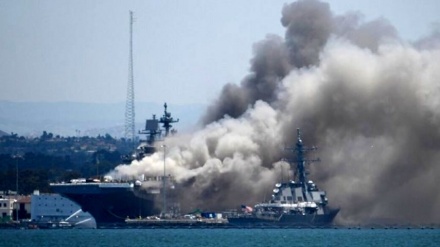 印尼客船大火 195人全获救