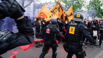 Dhuna policore ndaj punëtorëve protestues në vendet evropiane