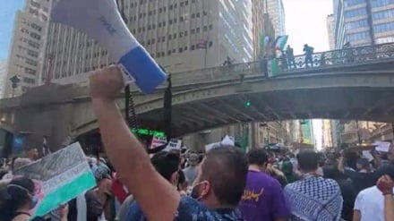 Nyu-Yorkədə bə seoniston zidd etırozinə aksiyə