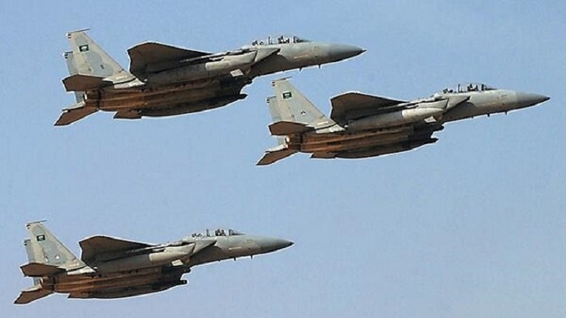 حملات جنگنده‌های سعودی به خاک یمن
