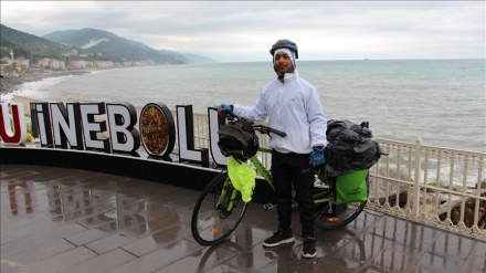 伊朗自行车手抵达土耳其继续环黑海之旅