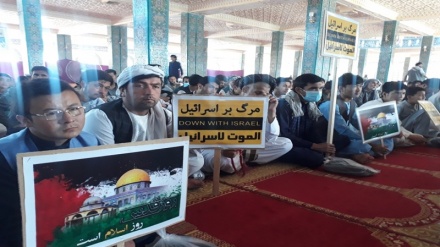 گرامیداشت از روز جهانی قدس در ولایت بلخ+ صوت