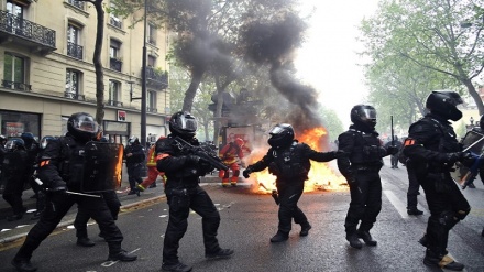 Workers mark May Day with protest rallies in France, Spain, Germany