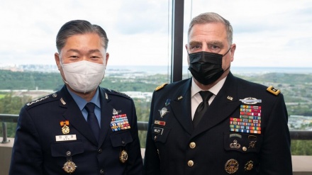 美国和韩国军事官员就该地区的安全局势进行磋商