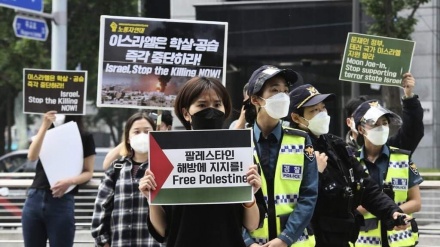 韓国の人権活動家らは、パレスチナ国民との連帯感を表明