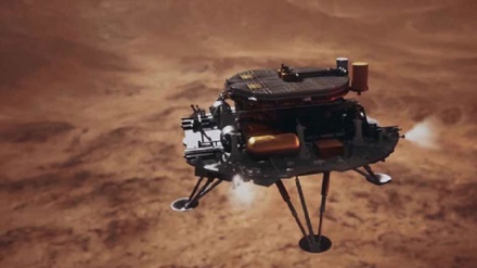 中国首次火星探测任务天问一号探测器成功着陆火星